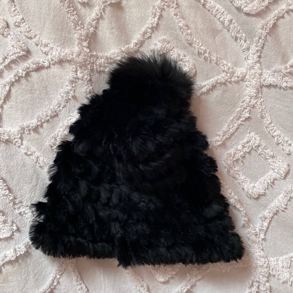 Rabbit fur hat